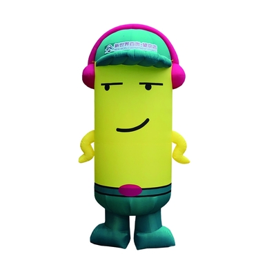 Fabriek Goedkope prijs opblaasbaar schattig poppen model outdoor aangepast reclame opblaasbaar speelgoed