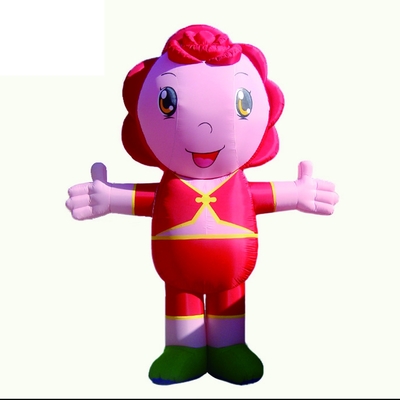 Reuzen cartoon opblaasbaar model auto's personage voor podium decoratie Custom opblaasbaar speelgoed