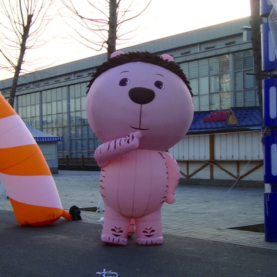 Oxford Giant opblaasbare Teddy Bear mascotte kostuum op maat
