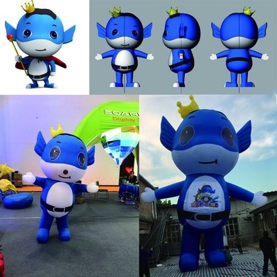 3D reclame opblaasbare ballon dier aangepast opblaasbare mascotte