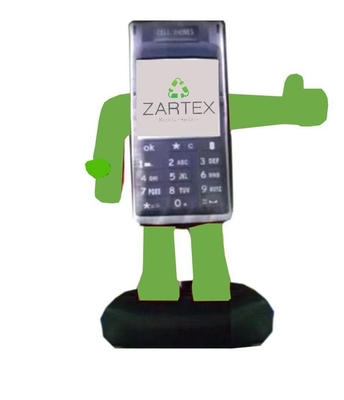Opblaasbaar cartoon PVC materiaal maat 5m voor buitenactiviteiten