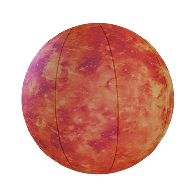 Ronde reclame heliumballon LED opblaasbare gigantische maanballon