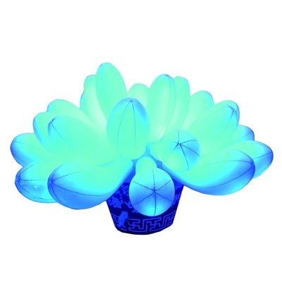 Bruiloftsdecoratie opblaasbaar LED-licht Kleurrijke grote opblaasbare bloemen
