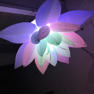 Gepersonaliseerde opblaasbare LED-licht Reclame reusachtige opblaasbare bloemen