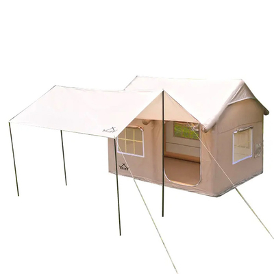 Fabriek Custom Multi Persons Groot Luxe Camping Tent Air Familie Buitenopblaasbaar Huis Tent Huis Opblaasbare Tent Camping