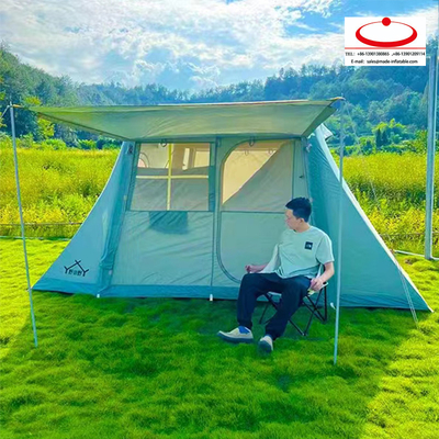 Beste prijs 8 personen grote waterdichte lucht pneumatische tent buiten opblaasbaar gazon Arabische kampeertent te koop