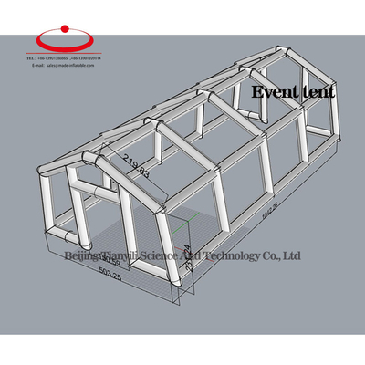 Nieuw idee Banket Custom Design Outdoor Party Reclame Opblaasbare trouw tenten te koop