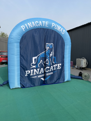 Fabrikant Aanpassen LED En LOGO Lucht tenten opblaasbaar Kamperen Outdoor PVC waterdicht materiaal Voor feest