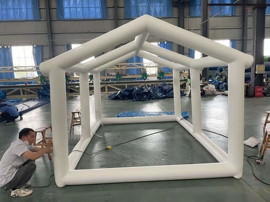 Warm te verkopen wandeltent kamperende tent waterdicht oxford doek opblaasbaar licht feest tent