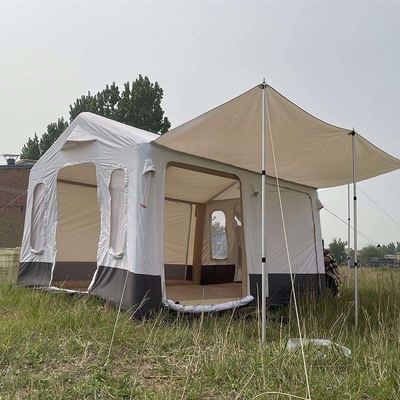 warm verkoop Oxford Stof Wild Outdoor Camping Tent Huis opblaasbare camping tent lucht tent