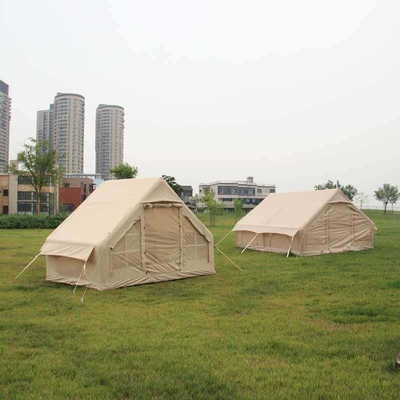 2023 Custom 2-3 Persons Family Camping Tent Waterdicht Opblaasbaar Huis Lucht Buiten Opblaasbaar Camping Huis Tent