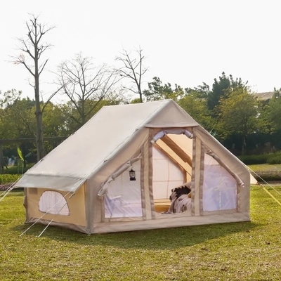 Buitenkamp Waterdicht opblaasbaar tent Air Camping House Tent 3-5 personen Opblaasbare camping tent
