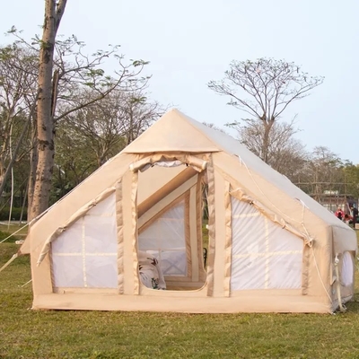 Buitenkamp Waterdicht opblaasbaar tent Air Camping House Tent 3-5 personen Opblaasbare camping tent