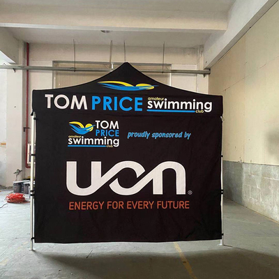 10 ft Outdoor Aluminium Hexagonal Bracket vouw tent Structuur Gebruikt Trade Show Tent Voor commerciële evenementen