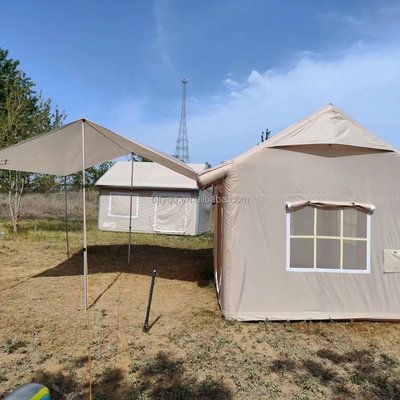 Grote PVC tuin tenten opblaasbare lucht- en reis tenten pak voor 2-3 personen