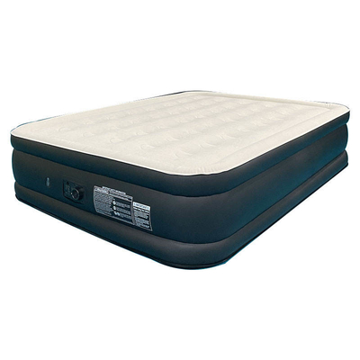 warm verkoop draagbare PVC Flocking Double Layer Air Bed opblaasbare luchtmatrassen