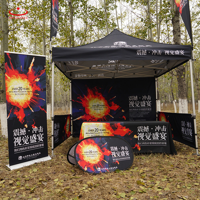 10 ft Outdoor Aluminium Hexagonal Bracket vouw tent Structuur Gebruikt Trade Show Tent Voor commerciële evenementen