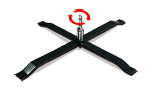 Buiten vliegend polyester dubbelzijdig Reclame strand vlag Marketing custom Veer banner