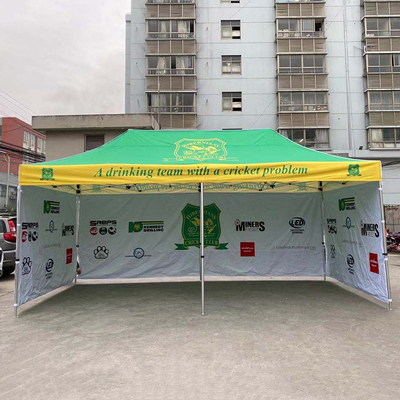 20 ft Outdoor Aluminium Hexagonal Up Tent Pop Up Canopy, Folding Gazebo Tent 3X3M, 3X6M maat