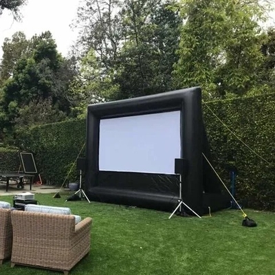Buitenopblaasbaar filmscherm Groothandel Op maat gemaakte grootte Buitenfilmscherm Achterprojectie