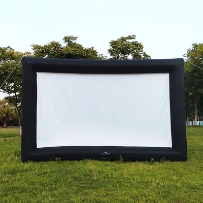 Buitenopblaasbaar filmscherm Groothandel Op maat gemaakte grootte Buitenfilmscherm Achterprojectie