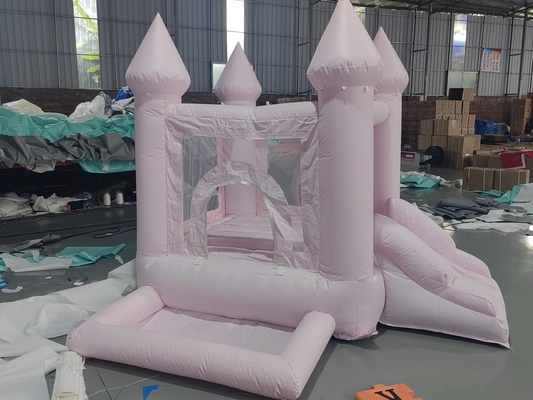 Opblaasbaar springkasteel voor kinderen springhuis waterglijbaan combo commercieel springkasteel opblaasbaar springkasteel huis