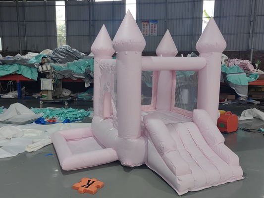 Opblaasbaar springkasteel voor kinderen springhuis waterglijbaan combo commercieel springkasteel opblaasbaar springkasteel huis