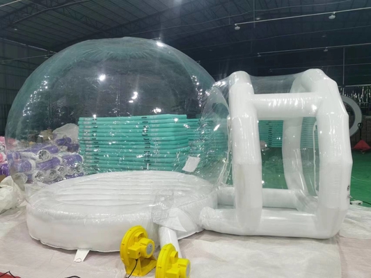 Grootte 4m Plastic Igloo Tent PVC Materiaal OEM Blow Up Bubble Tent