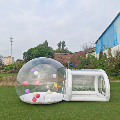 Transparante opblaasbare bubbeltent Bubbelhuis 5m met blazer